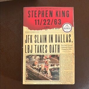 Stephen King 11/22/63 Novel - paperback